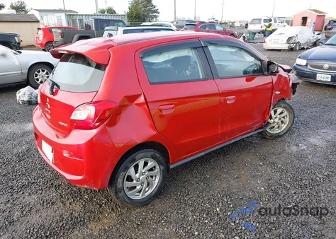 2017 Mitsubishi Mirage Es z USA, uszkodzony, nr VIN ML32A3HJ3HH004743